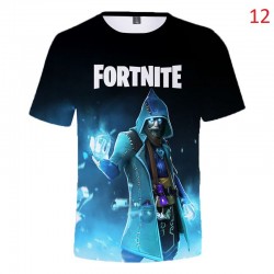 Tee shirt Fortnite Battle Royale imprim&eacute; en 3D pour enfant