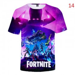 Tee shirt Fortnite Battle Royale imprim&eacute; en 3D pour enfant