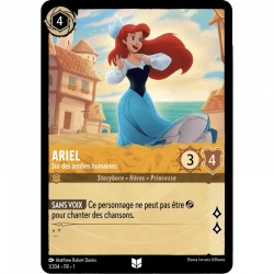 Ariel, Sur des jambes humaines Foil Disney Lorcana