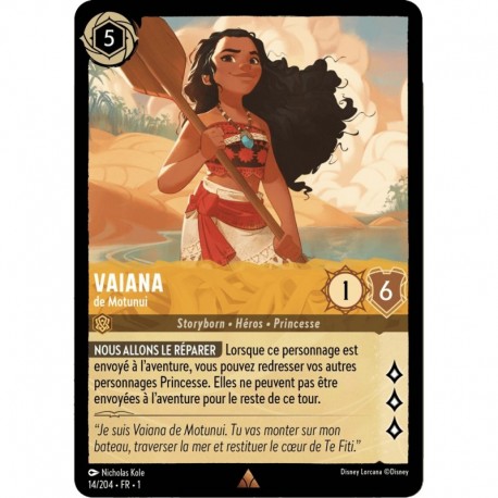 Vaiana, de Motunui foil Disney Lorcana