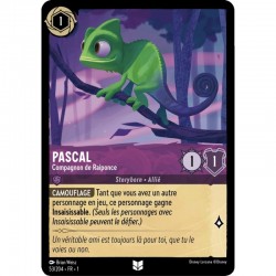 53/204 Pascal, Compagnon de Raiponce - FOIL - Carte Disney Lorcana