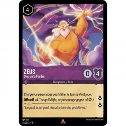 Zeus, Dieu de la Foudre Foil Disney Lorcana