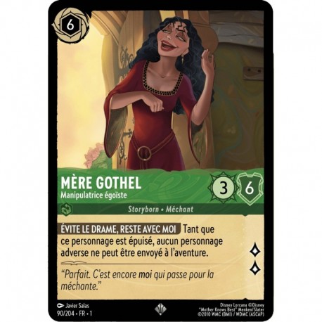 Mère Gothel, Manipulatrice égoïste Foil Disney Lorcana