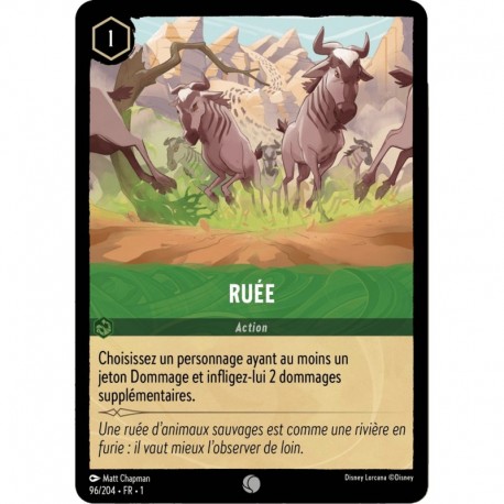 Ruée Foil Disney Lorcana