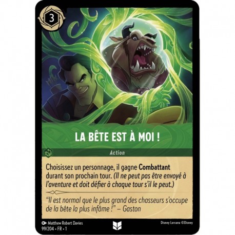 La Bête est à Moi ! Foil Disney Lorcana