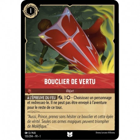 Bouclier de Vertue Foil Disney Lorcana