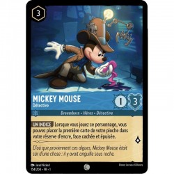 Mickey Mouse, Détective foil Disney Lorcana