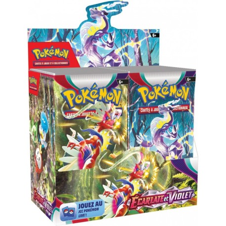 Display Ecarlate et Violet Pokémon pas cher