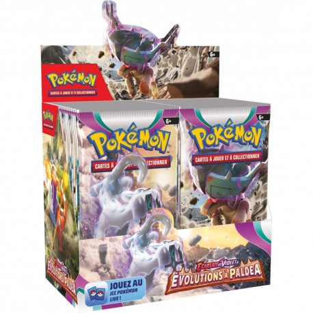 boosters Evolutions à Paldea EV02 pas cher