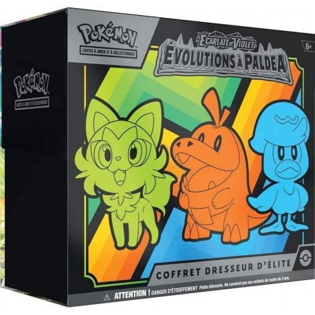 Coffret Evolutions à Paldea pas cher