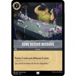 Sens Dessus Dessous foil Disney Lorcana