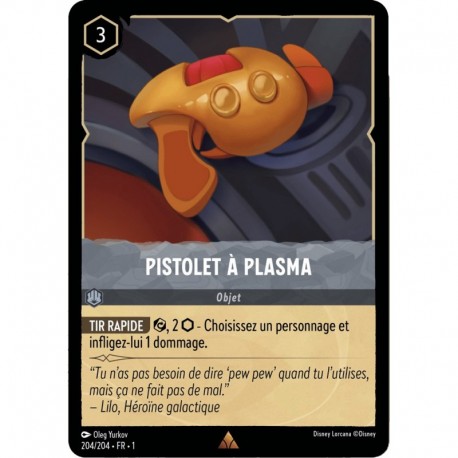 Pistolet à Plasma foil Disney Lorcana