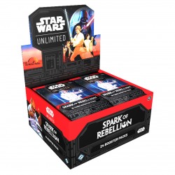 Star Wars Unlimited 1ère Edition - Boite de 24 Boosters : Étincelle De Rébellion en Français