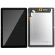 écran Oukitel RT5 originale 10.1" de rechange - Dalle IPS + vitre tactile assemblée