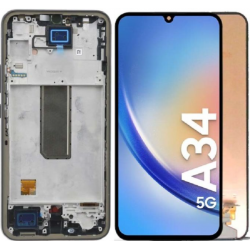 Original Samsung Galaxy A14 A145F A145P screen - 6.6" PLS panel and assembled touch screen