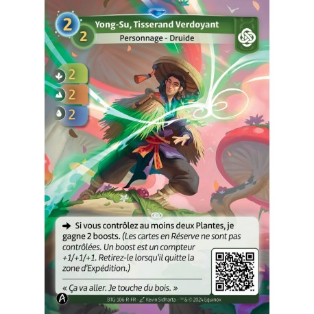 Yong-Su, Tisserand Verdoyant - Altered KS TCG