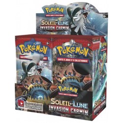 Invasion Carmin - Display de 36 boosters Soleil et Lune SL04 Pokémon