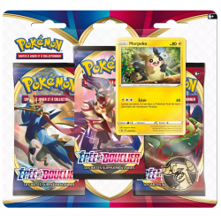 3 Boosters - Tripack Pokémon - Épée et Bouclier EB01 - Morpeko