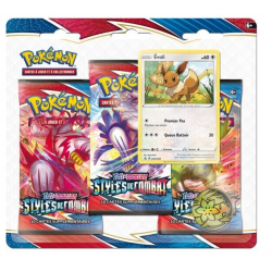 Tripack Styles de Combat EB05 - Evoli / 3 Boosters Pokémon