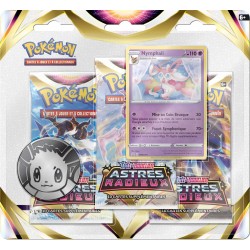 Tripack Pokémon Astres Radieux : Nymphali EB10 / 3 Boosters