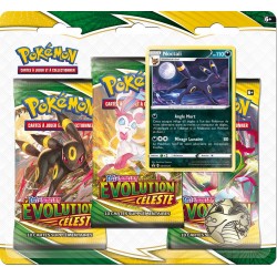 x3 Boosters / Tripack Evolution Céleste : Noctali EB07 Pokémon