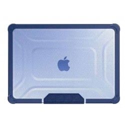 Coque de Protection Renforcée Apple MacBook Air 13" A2179, A1932 & A2337  avec Support Bleu Marine