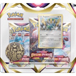 3 Boosters - Tripack Origine Perdue : Regigigas EB11 Pokémon