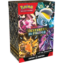 Coffret EV4.5 Ecarlate et Violet - Destinées de Paldea - Bundle de 6 Boosters