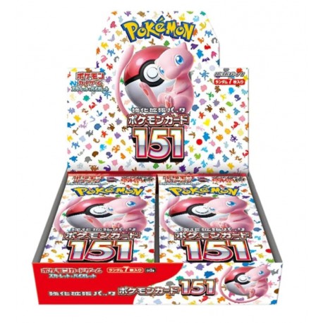 Display Pokémon 151 SV2A Boite de 20 boosters