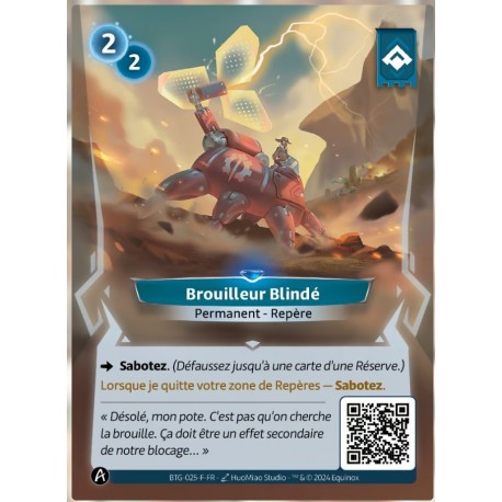 Brouilleur Blindé - Altered TCG