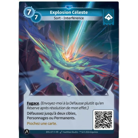 Rare Celestial Explosion - Altered TCG