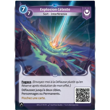 Explosion Celestial Rare Altered KS