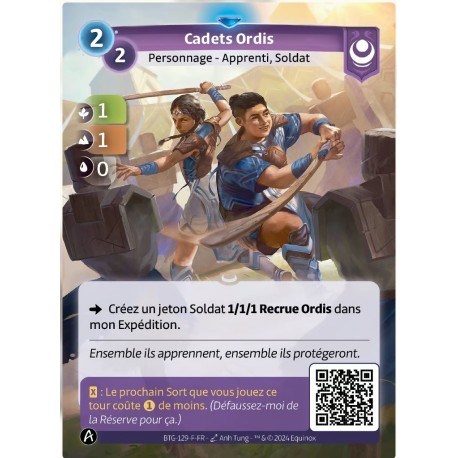 Cadets Ordis Rare Altered TCG