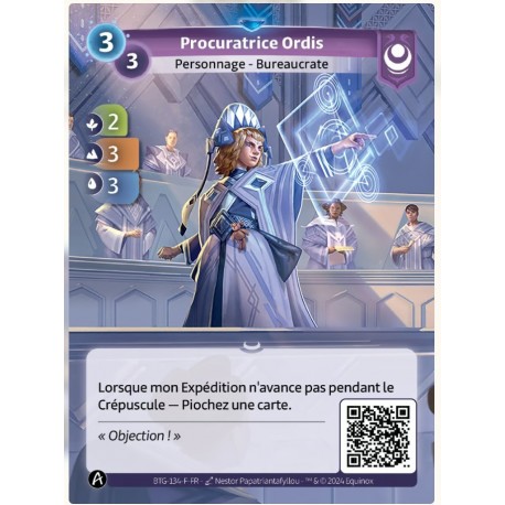 Prosecutor Ordis Rare Altered TCG