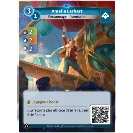 Amelia Earhart Rare Altered KS