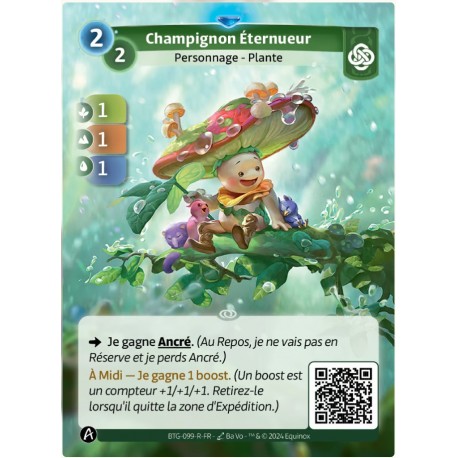 Champignon Éternueur Rare Altered KS