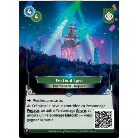 Festival Lyra Rare Altered KS