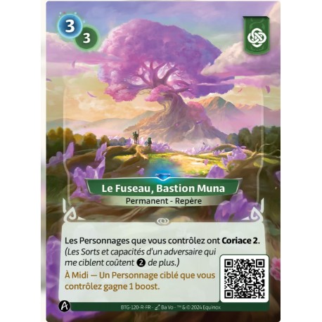 Le Fuseau, Bastion Muna Rare Altered KS