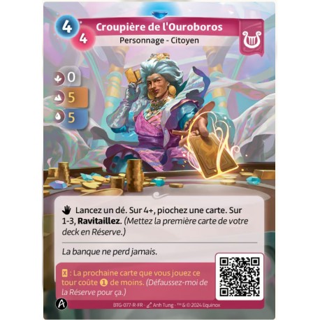 Croupière de l'Ouroboros Rare Altered KS