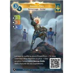 Jeanne d' Arc / Unique Ordis - Altered TCG - Edition KS - NUMERIQUE SEULEMENT