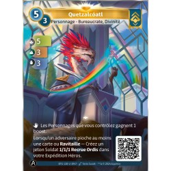 Carte Quetzalcoatl Unique KS TCG Altered