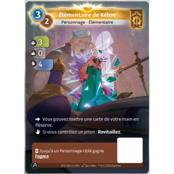 Carte Elémentaire de Kélon Unique KS TCG Altered