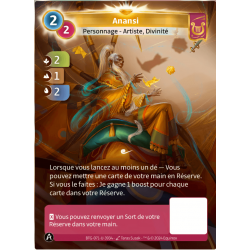 Anansi Carte Unique Altered KS TCG