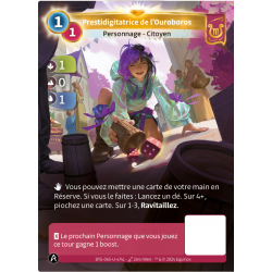 Prestidigitatrice de l'Ouroboros / Unique Lyra - Altered TCG - Edition KS - NUMERIQUE SEULEMENT