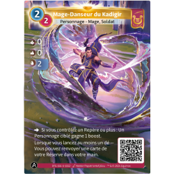 Mage-Danseur du Kadigir Carte Unique Lyra - Altered TCG - Edition KS - NUMERIQUE SEULEMENT