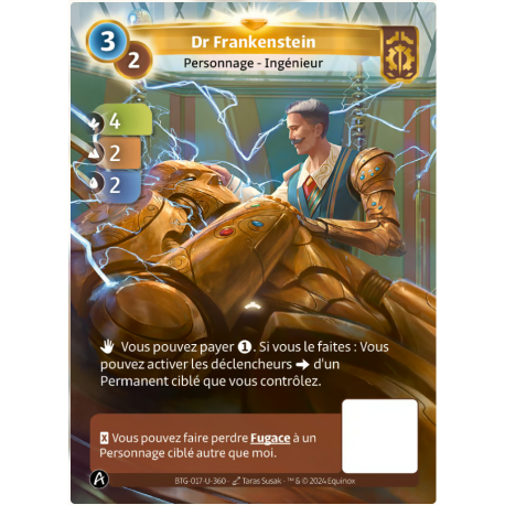 Dr Frankenstein / Unique Axiom Altered TCG