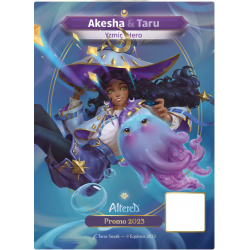 AKESHA & TARU Promo 2023 Altered TCG