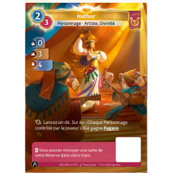 Hathor carte Unique Lyra Altered TCG