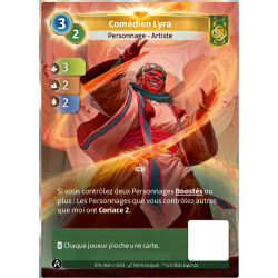 Comédien Lyra Carte Unique Altered TCG KS