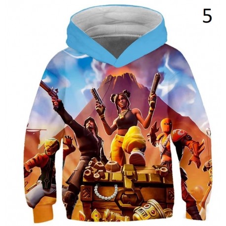 Fortnite Battle Royal sweatshirt and T-shirt for kids and adults
